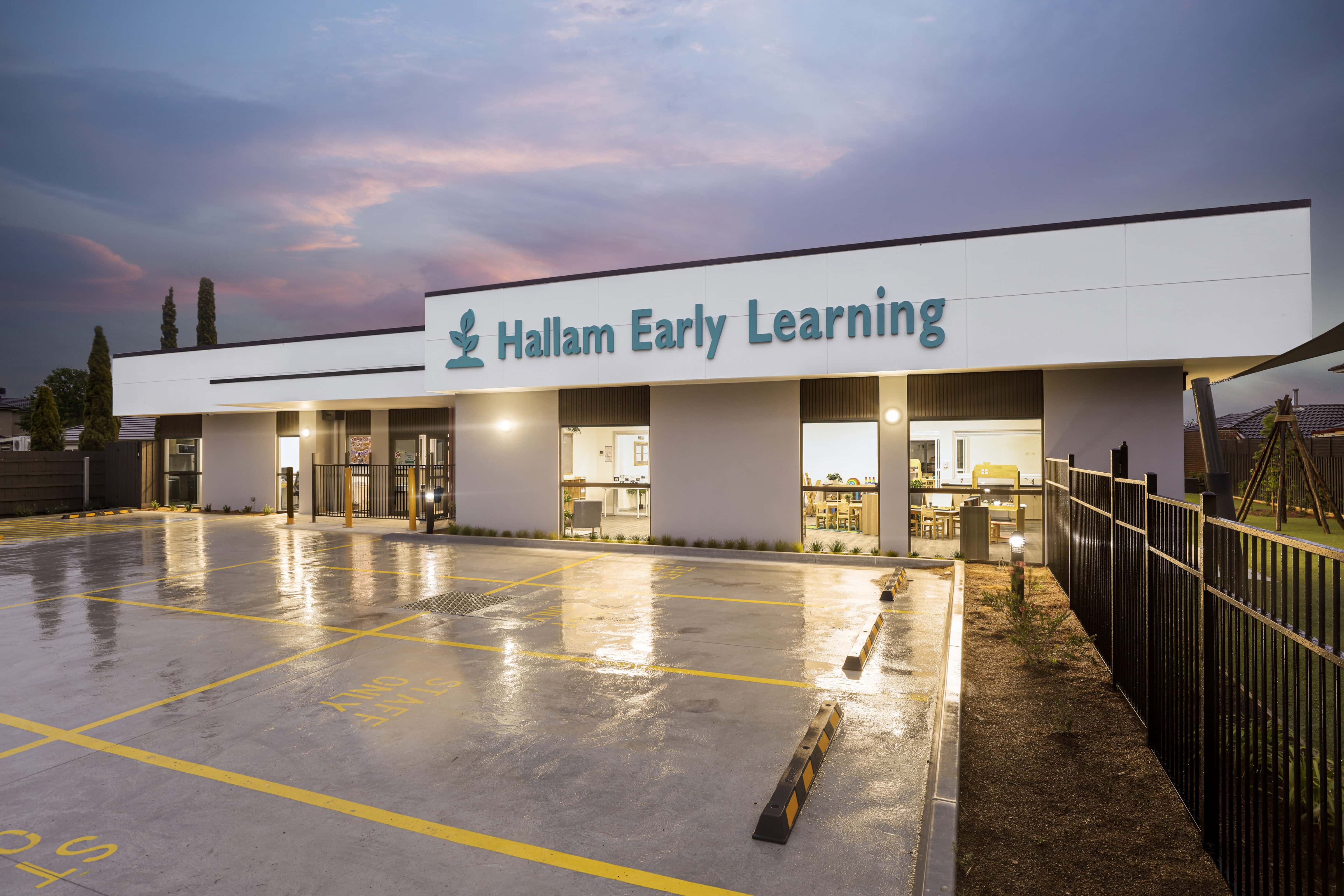 Hallam Childcare Development. Cover Image
